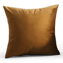 GENERICO - Funda Para Cojin Terciopelo Liso Velvet Variedad De Colores