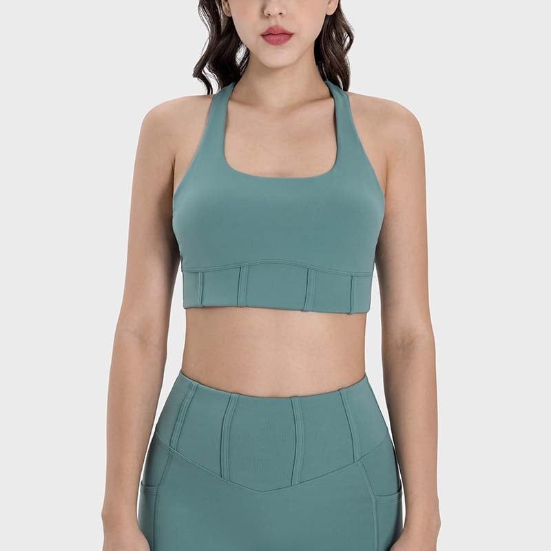 GSON - Chaleco deportivo femenino de yoga Negro