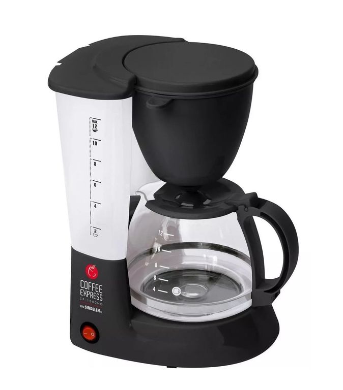Cafetera Cf-1000ng Semi Automática Negra De Filtro