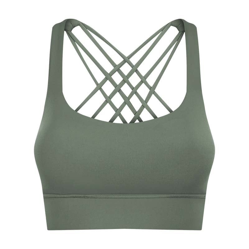 GSON - Chaleco deportivo femenino de yoga Verde.-