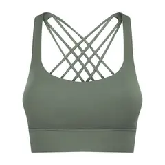 GSON - Chaleco deportivo femenino de yoga Verde.-