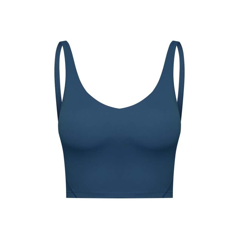 GSON - Chaleco deportivo femenino de yoga Azul