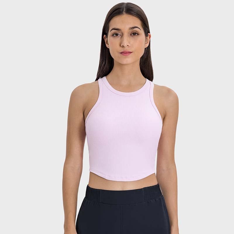 GSON - Chaleco deportivo femenino de yoga Negro