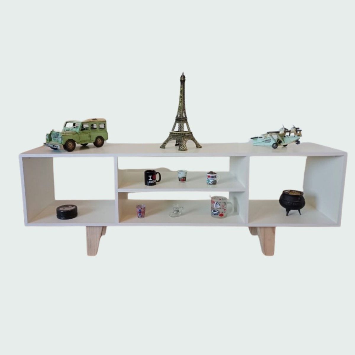 GENERICO - Rack TV KAIRO hasta 65'' (Armado) 150 ancho 37 fondo 55 alto. Blanco