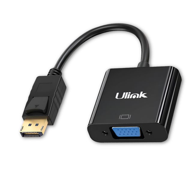 ULINK - Adaptador de Video Display Port a VGA FHD UL-DPVGA !