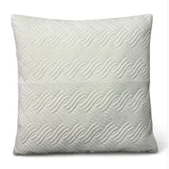 GENERICO - Funda Para Cojin Acolchada Tercipelo 43x43cm - Rosa