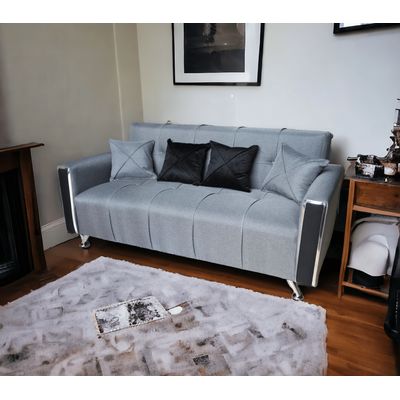 Imagen 2 del producto SOFA KAMI DE TRES CUERPOS CON SUS COJINES