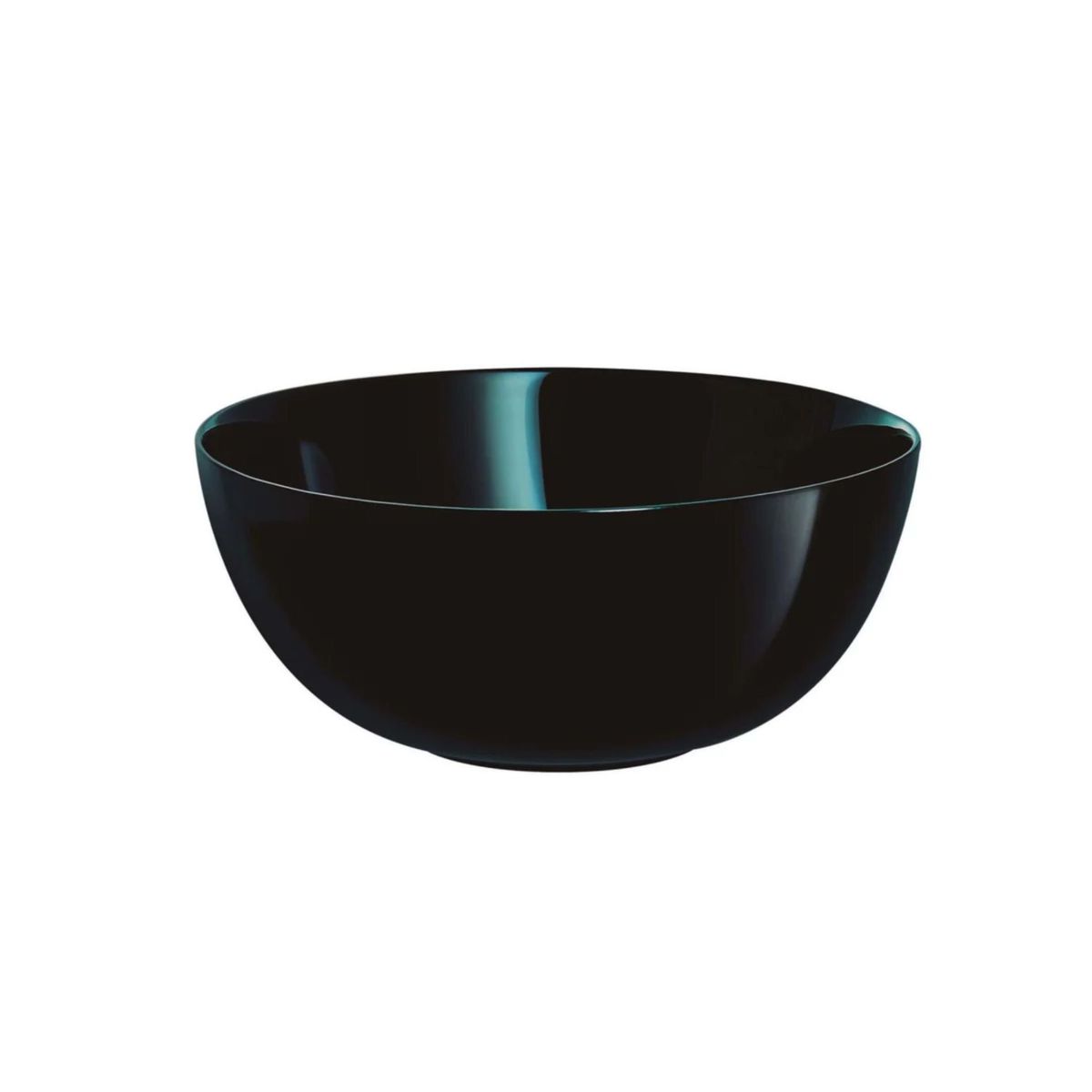 LUMINARC - Bowl  Ensaladera De Vidrio Negro Diwali Noir 21cm