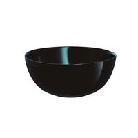 Bowl Ensaladera De Vidrio Negro Diwali Noir 21cm