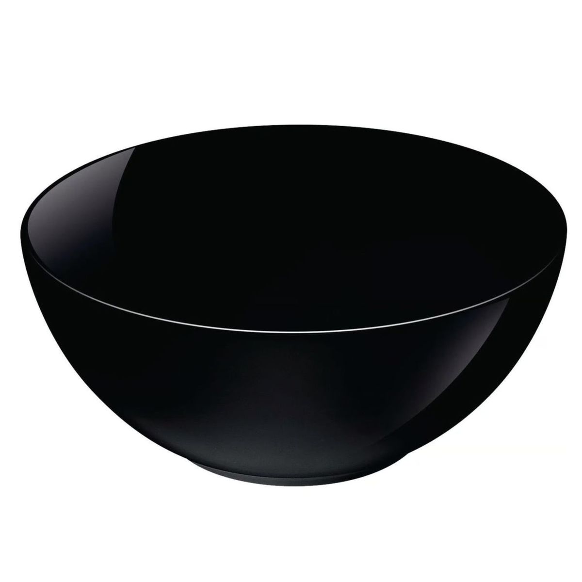LUMINARC - Bowl  Ensaladera De Vidrio Negro Diwali Noir 21cm