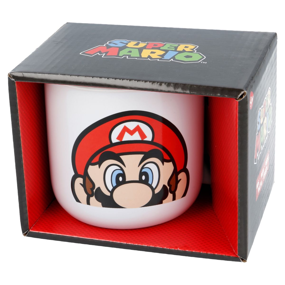 NINTENDO - Tazon Ceramina Super Mario Nintendo 420 ml