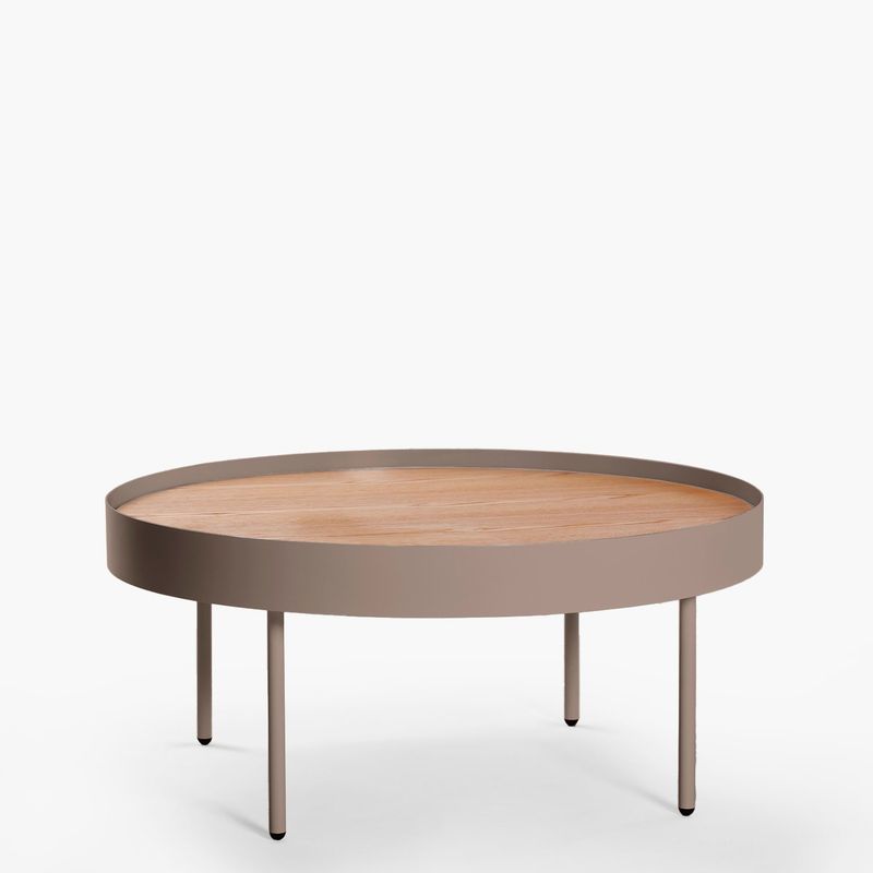 FORM DESIGN - Mesa de centro Teo Taupe Form