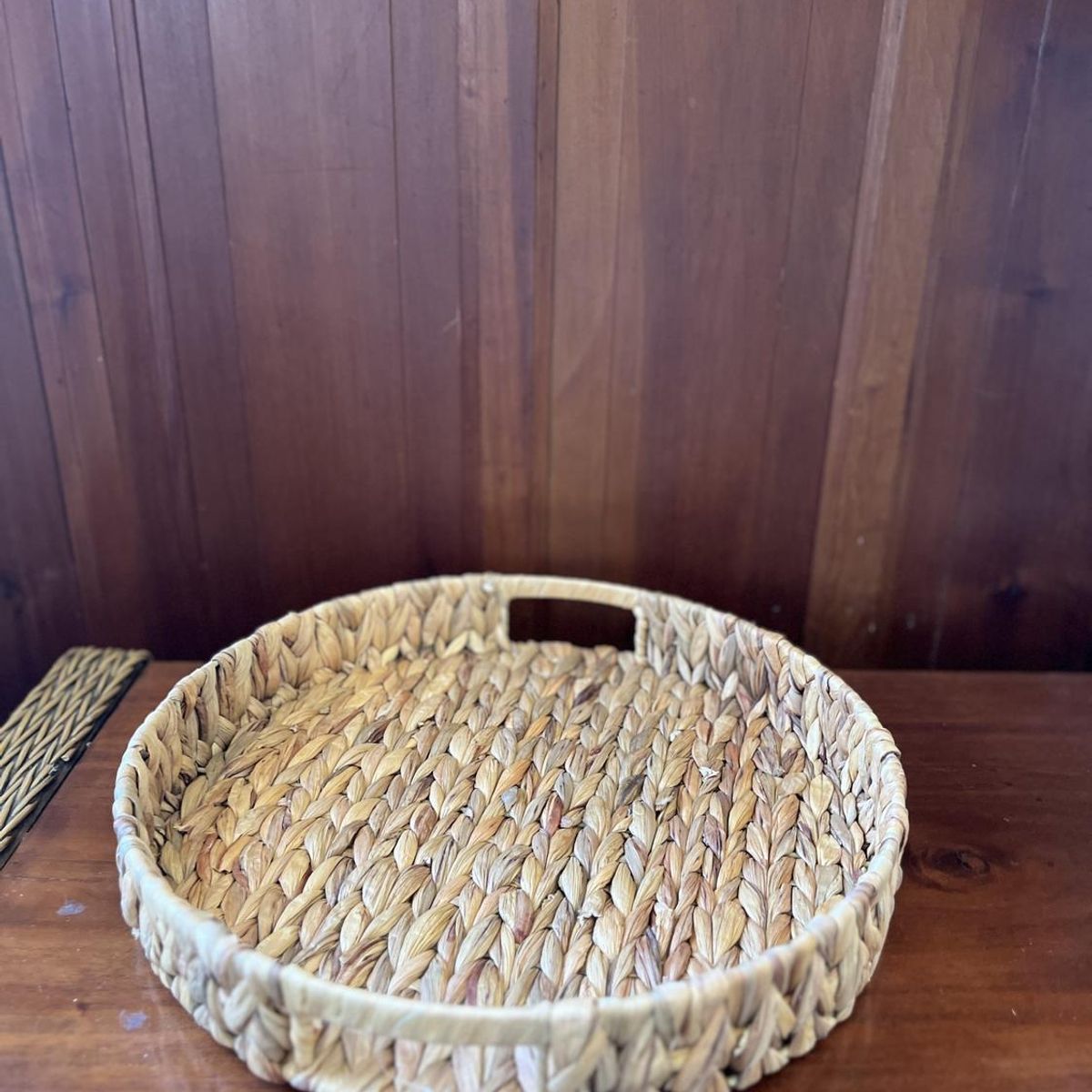 GENERICO - Bandeja de Yute Circular Grande