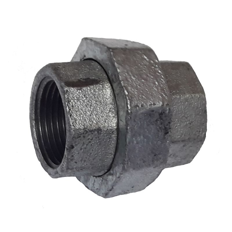GENERICO - Union Americana Galvanizada - 3 Pulgadas - Hilo Interno