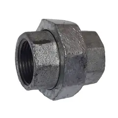 GENERICO - Union Americana Galvanizada - 3 Pulgadas - Hilo Interno