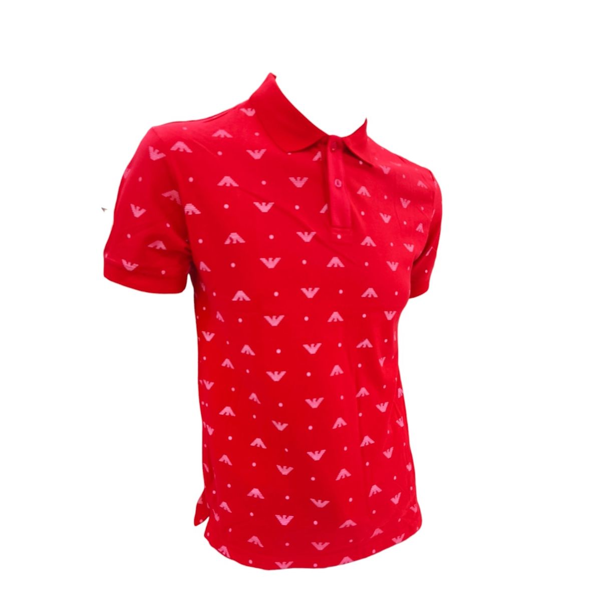 GENERICO - Polera Cuello Camisa Pique con Diseño