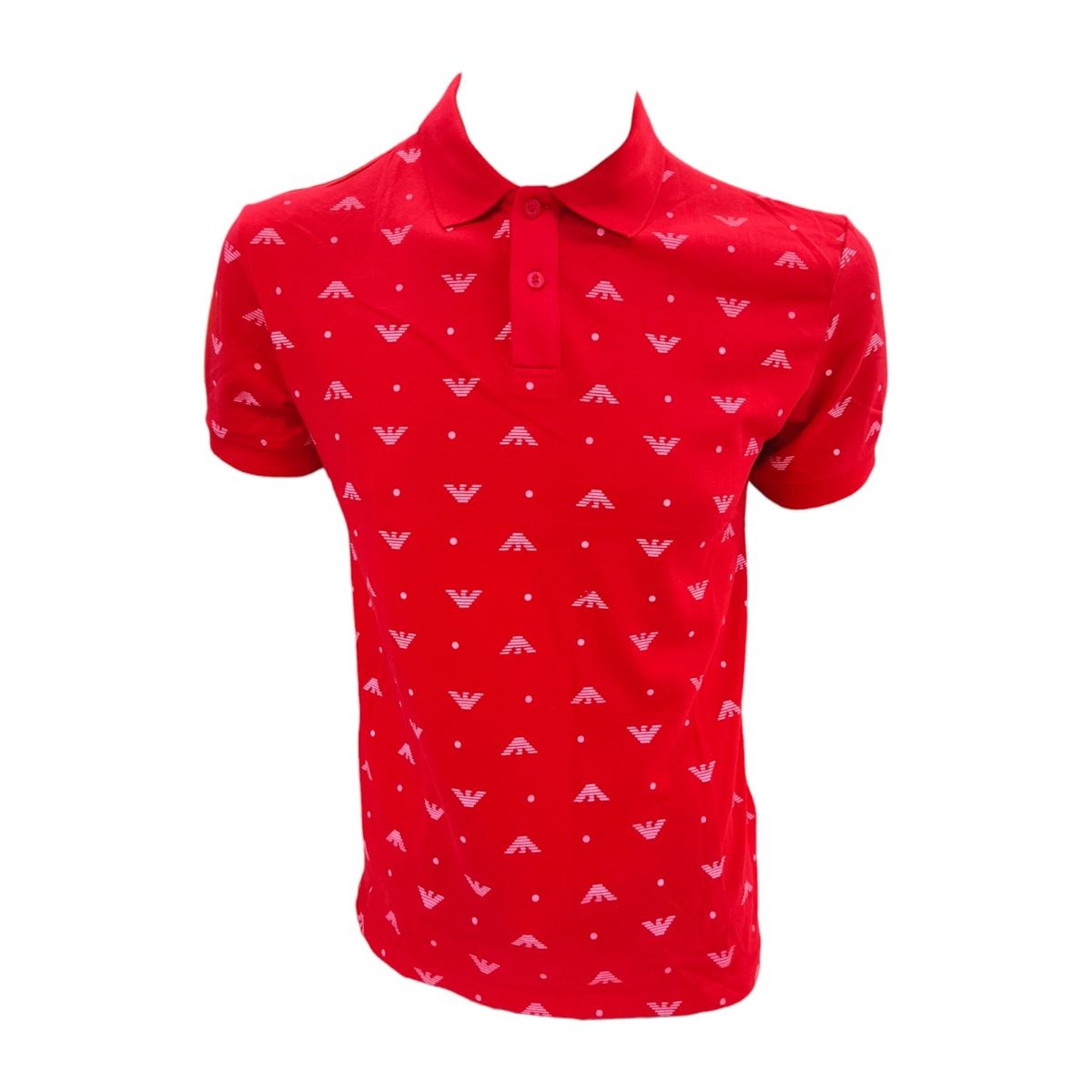GENERICO - Polera Cuello Camisa Pique con Diseño