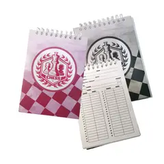 CHESS - Agenda de Anotaciones de Ajedrez tapa dura 100 hojas