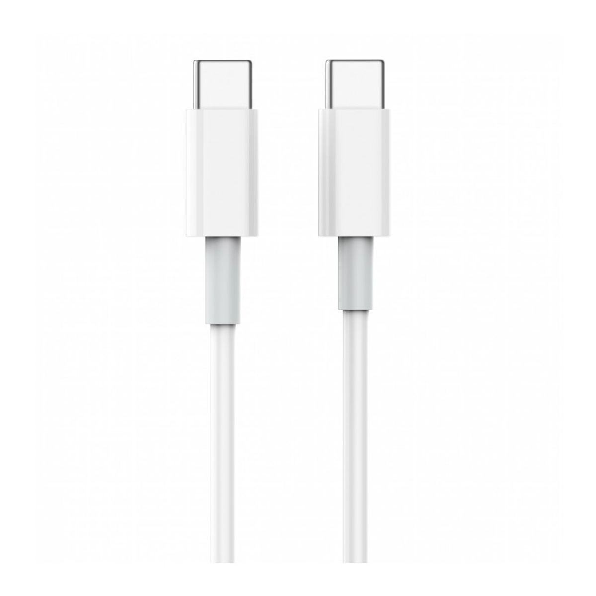 FUJITEL - Cable Carga Tipo C a Tipo C Fujtel 1mt Blanco 20w