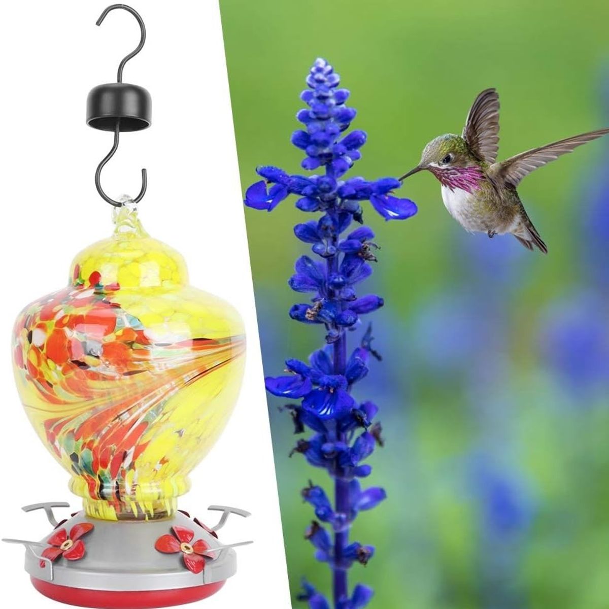 GENERICO - Bebedero y Comedero De Colibrí