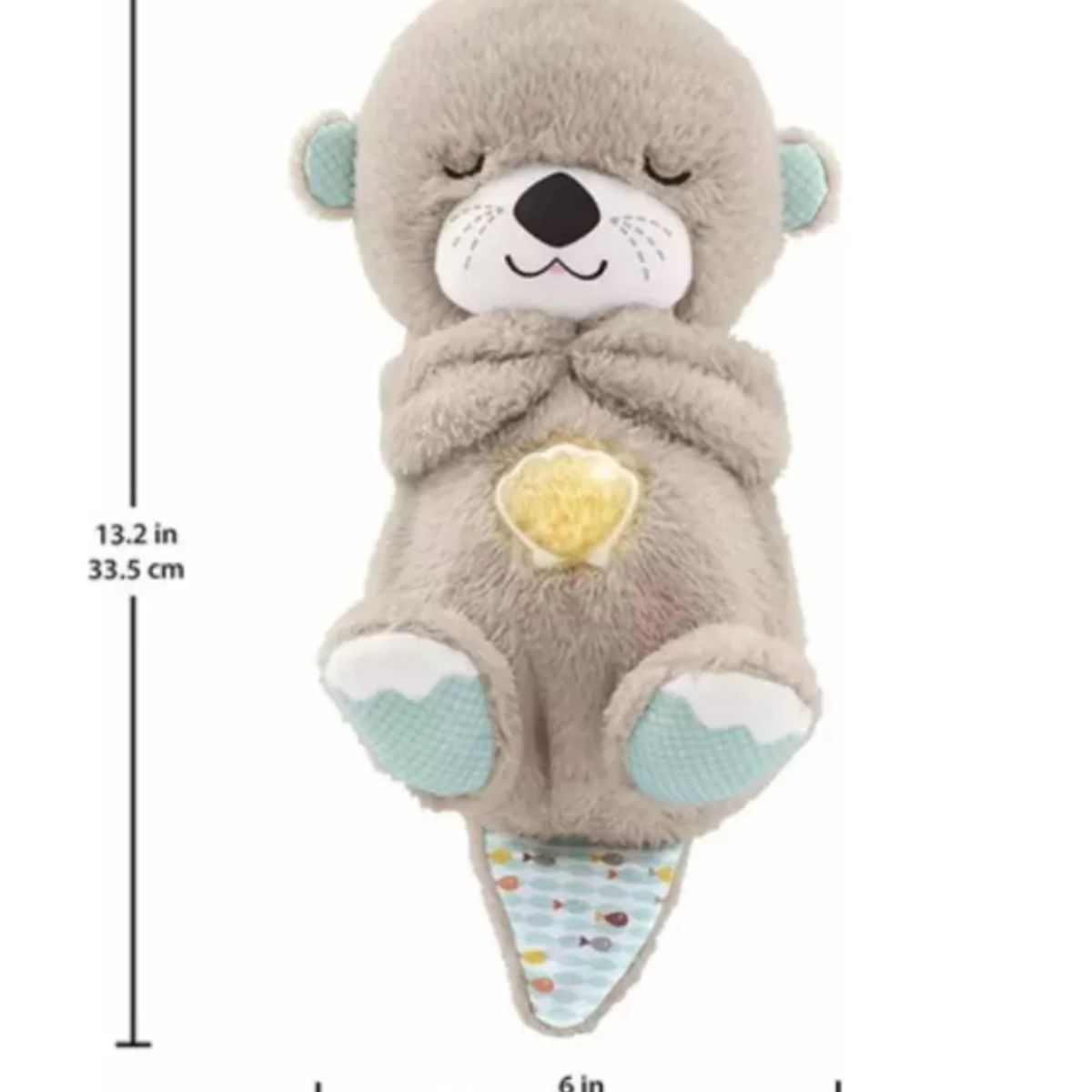 GENERICO - Peluche Nutria Compañero De Bebes Una Respiracion Relajante