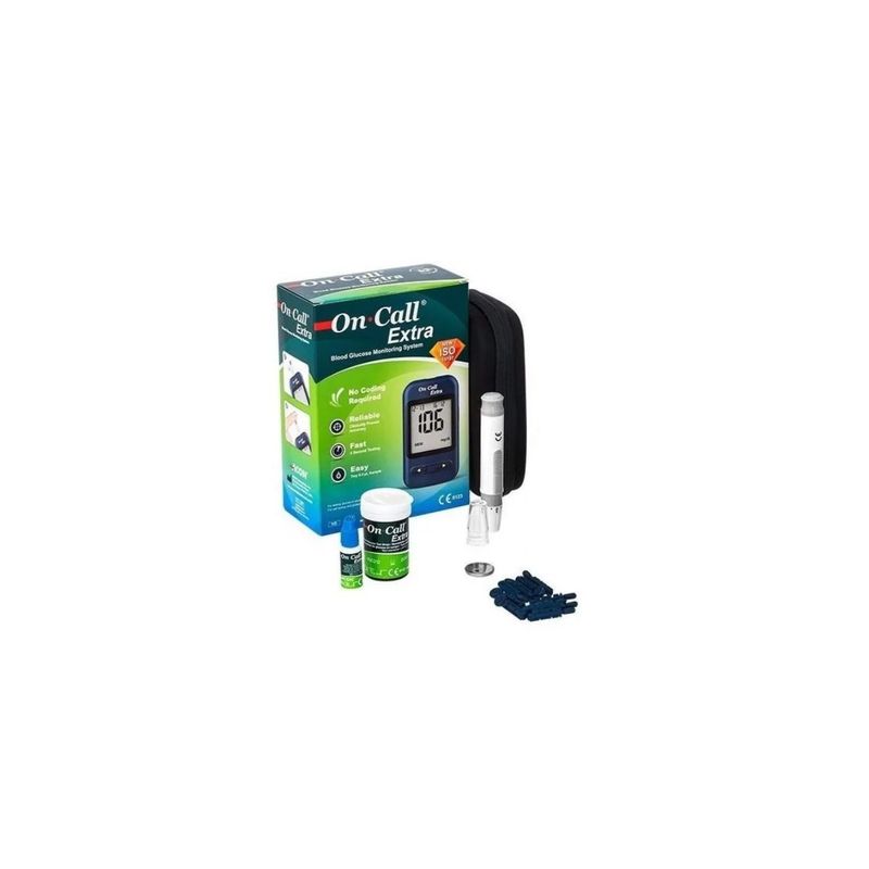 GENERICO - Glucometro On Call +60 Cintas+10 Lancetas y manual