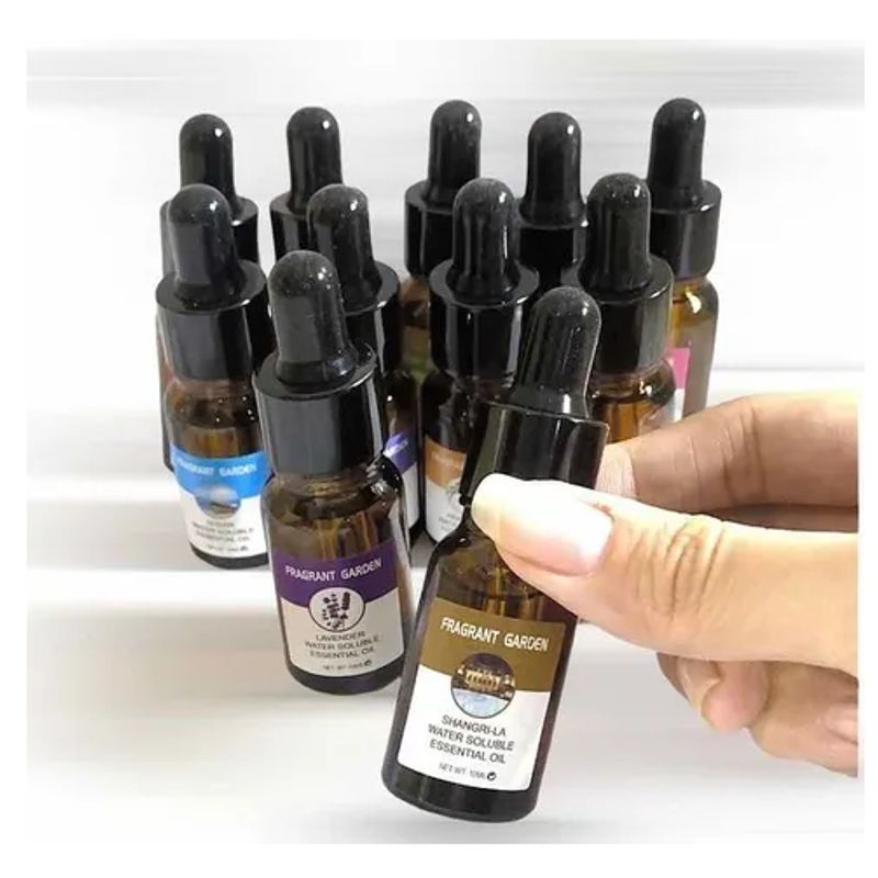 GENERICO - Set De 6 Aceites Esenciales Fragrant Garden Aromas De 10ml C/U Gotero