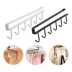 GENERICO - Organizador Colgador De Paños Tazas Utensilios Ollas Cocina 327023 NGR
