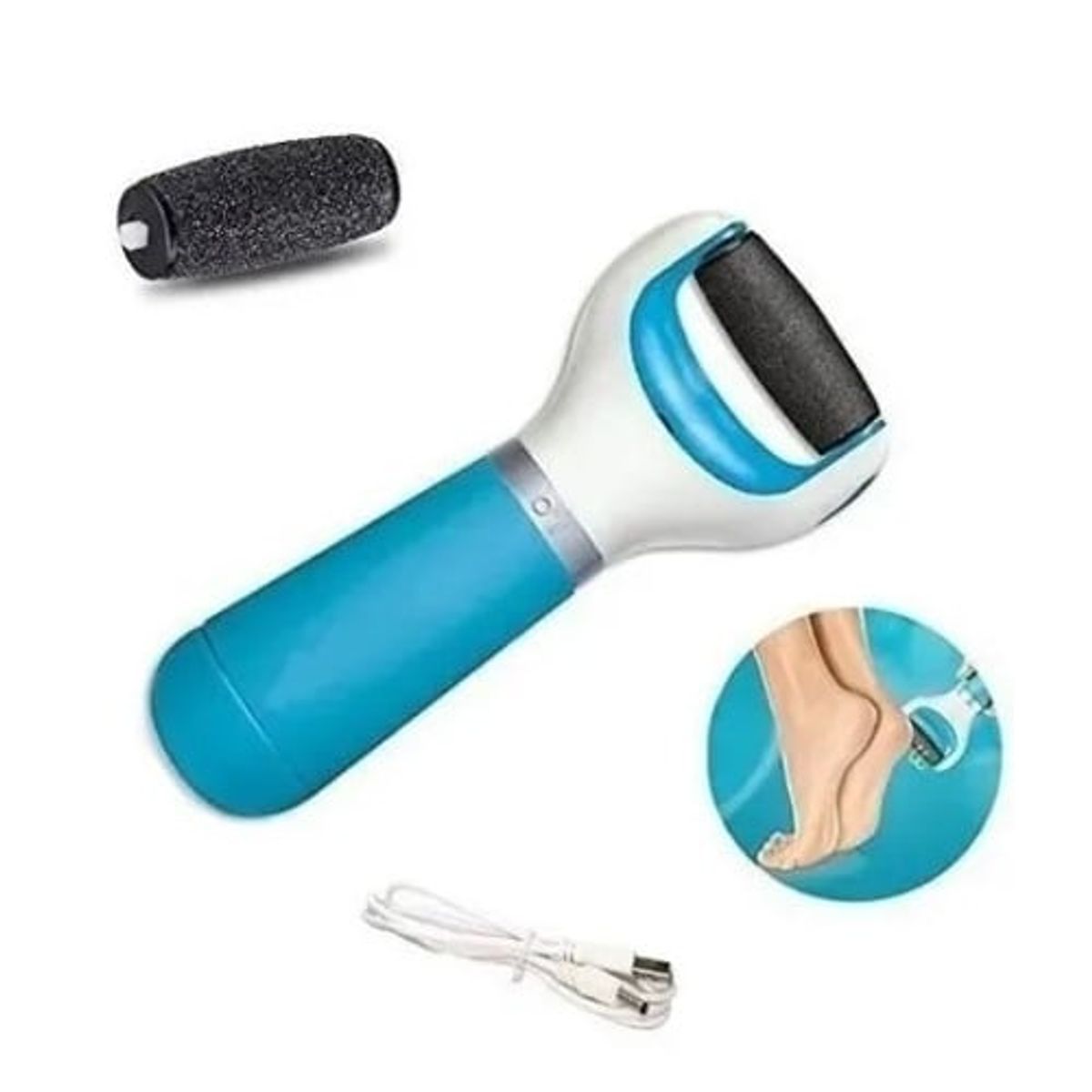 GENERICO - Lima De Pies Quitador De Callos Eléctrico Exfoliación De Piel