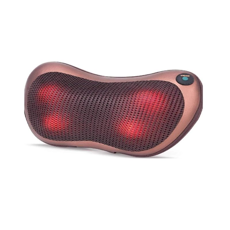 GENERICO - Masajeador Electrico Cojín Cervical Viaj Masajeador Cervical Red