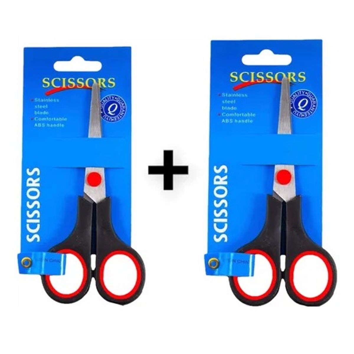 GENERICO - Pack De 2 Tijeras De Acero Inoxidable Domesticas