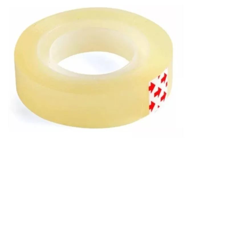 GENERICO - Pack 2 Cinta Adhesiva Transparente 18mm/36mts