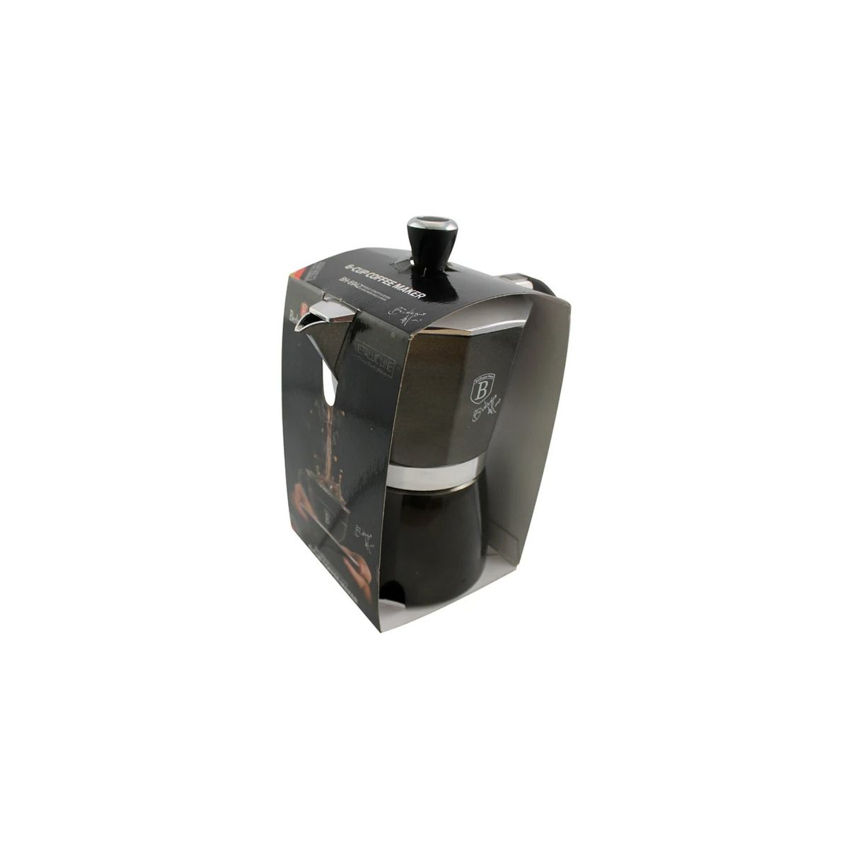 BERLINGER HAUS - Cafetera Berlinger Haus Black Aluminio Forjado - SC