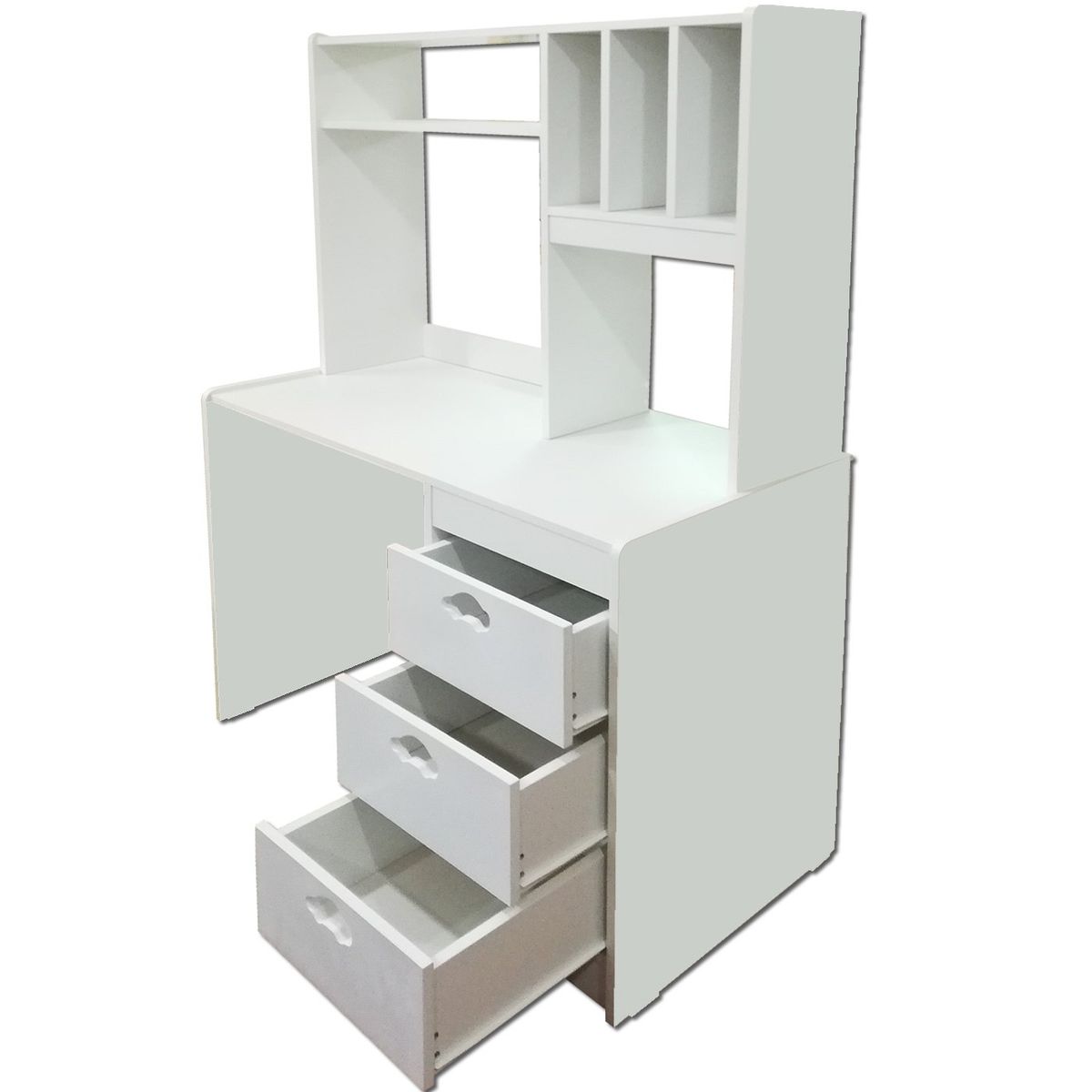 MUEBLES KIDS - escritorio con elevacion  BLANCO AUTO