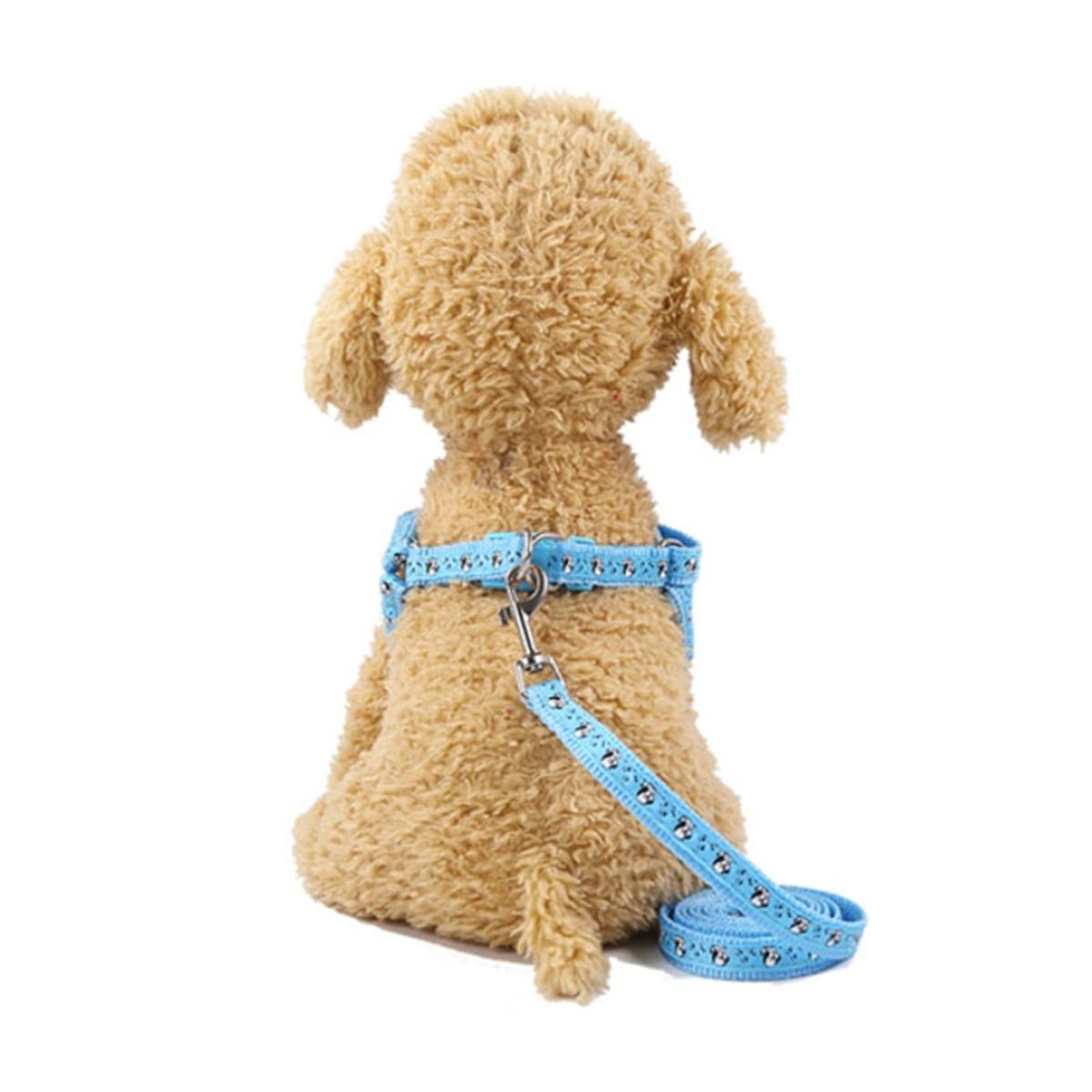 MASCO TODO - Arnés más Correa para Perros Mascotas Gatos Azul Celeste