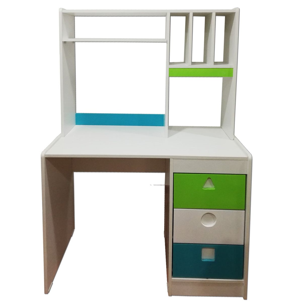 MUEBLES KIDS - escritorio con elevacion  GEOMETRICO