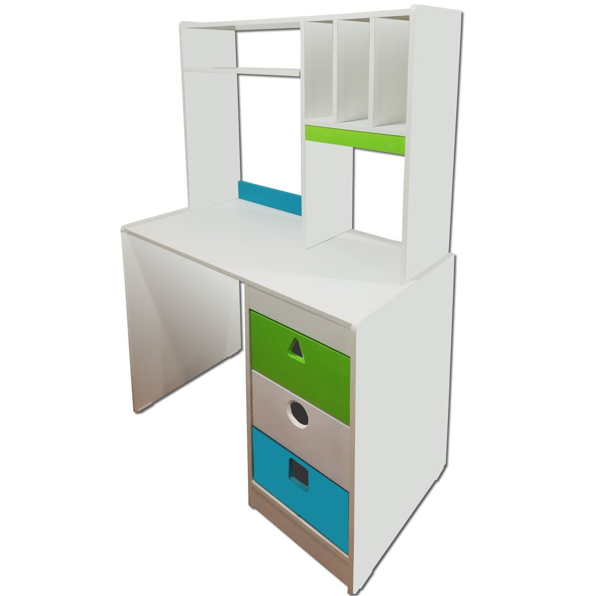 MUEBLES KIDS - escritorio con elevacion  GEOMETRICO