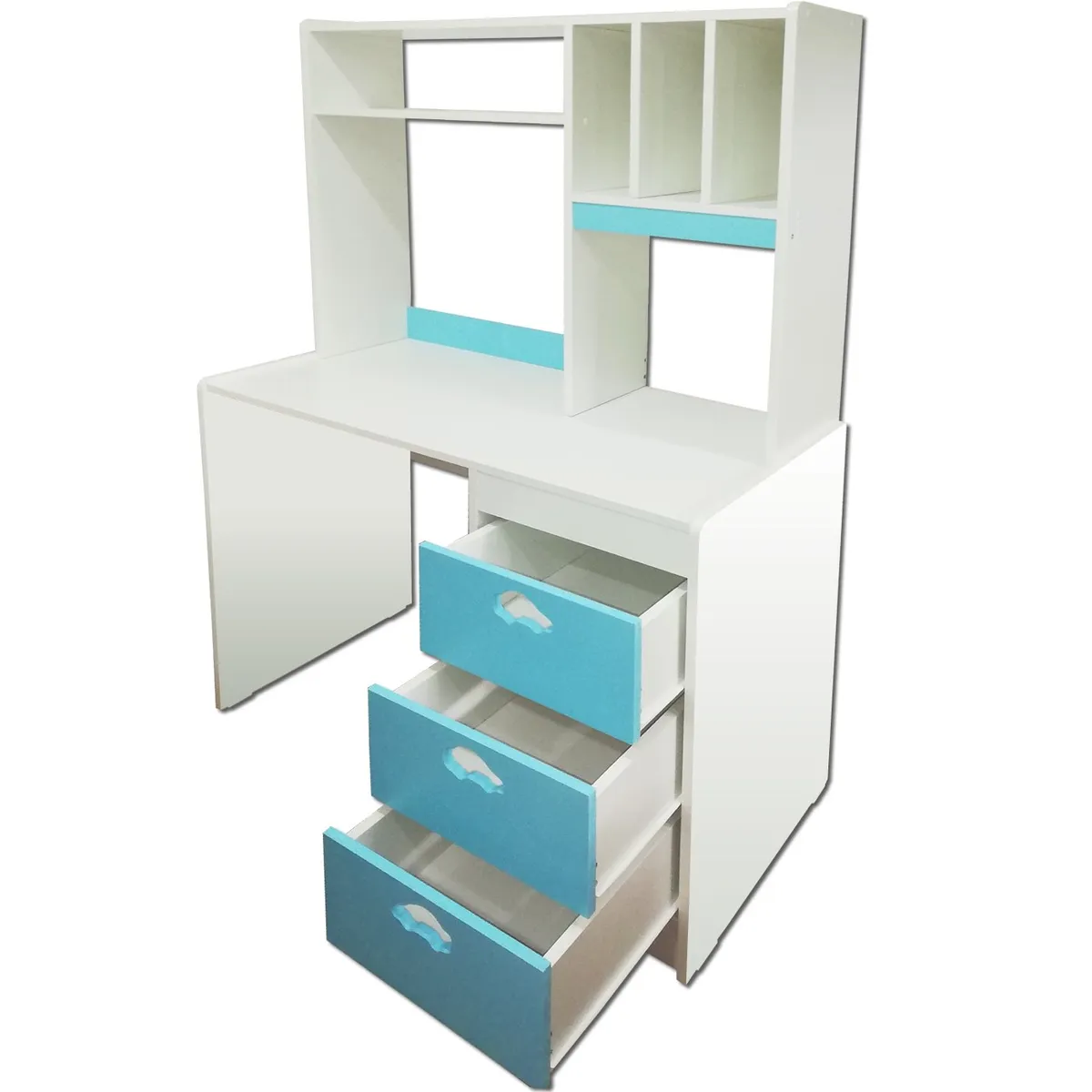 MUEBLES KIDS - escritorio con elevacion CELESTE AUTO