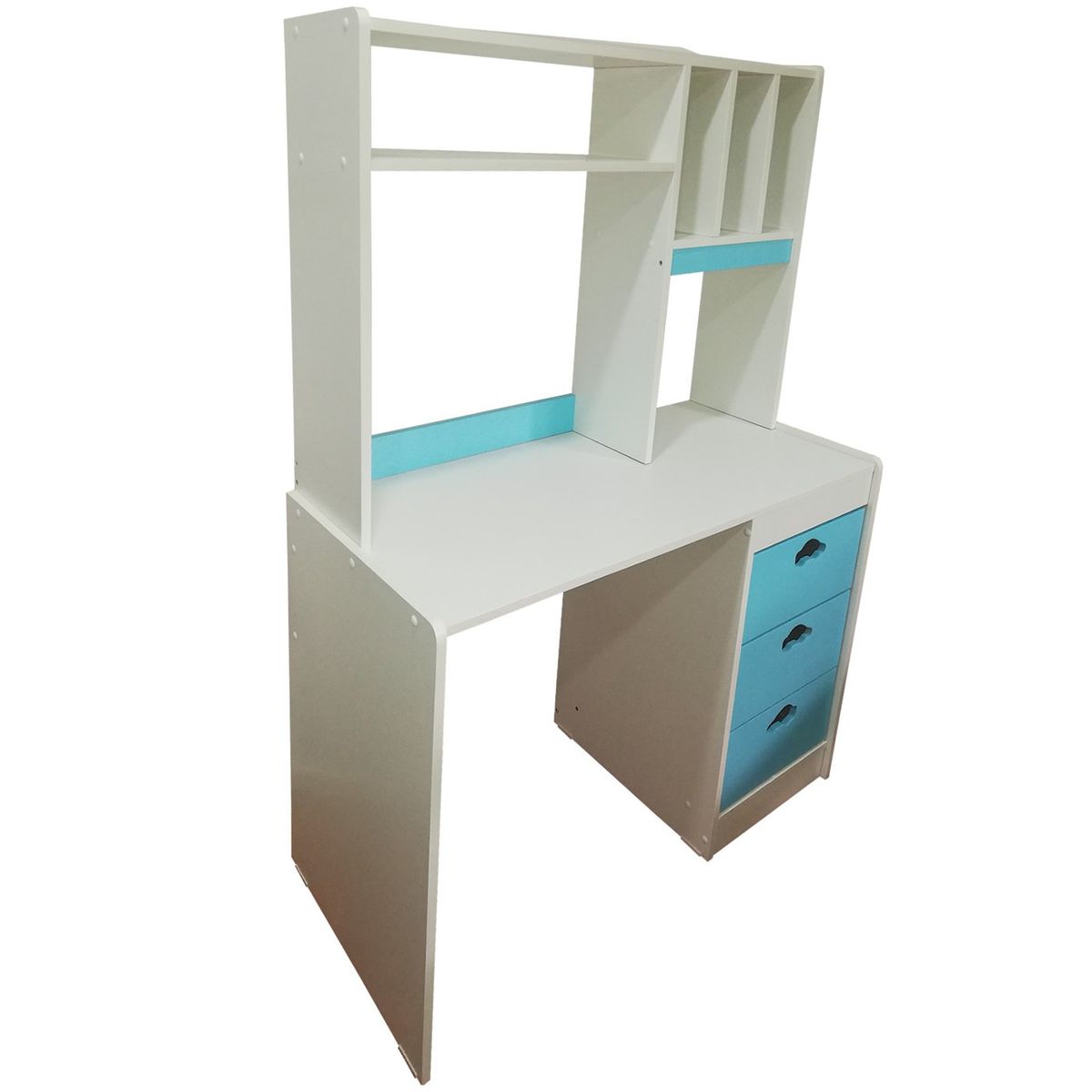 MUEBLES KIDS - escritorio con elevacion CELESTE AUTO