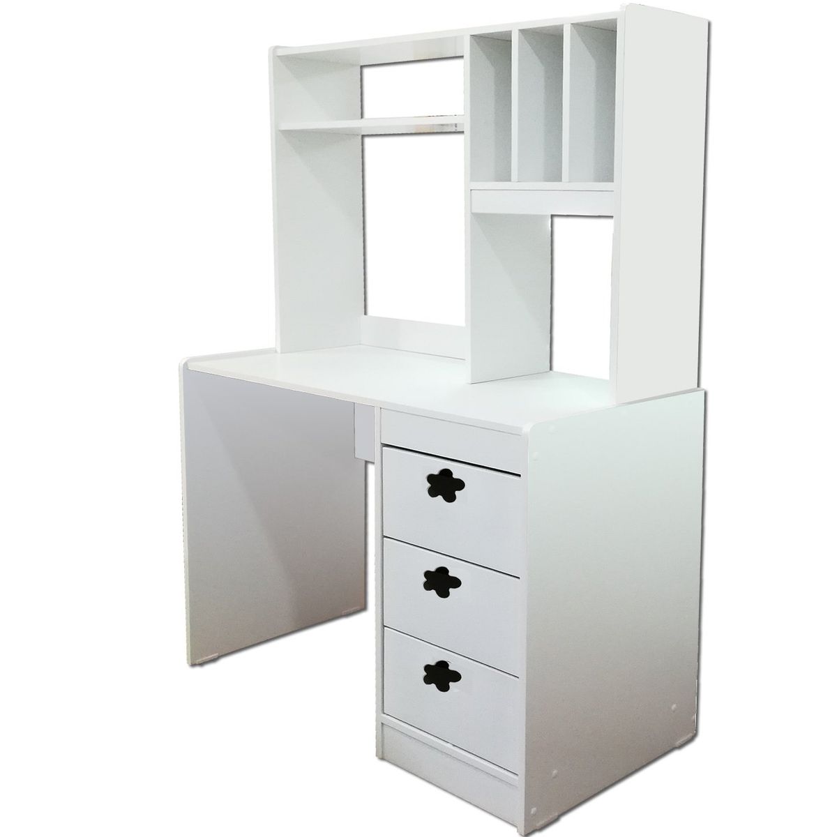 MUEBLES KIDS - escritorio con elevacion  BLANCO FLOR