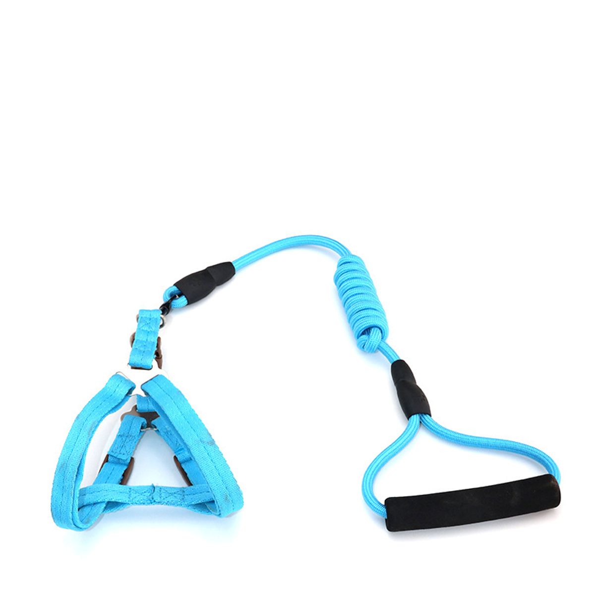 MASCO TODO - Arnés más Correa para Perros Mascotas Azul