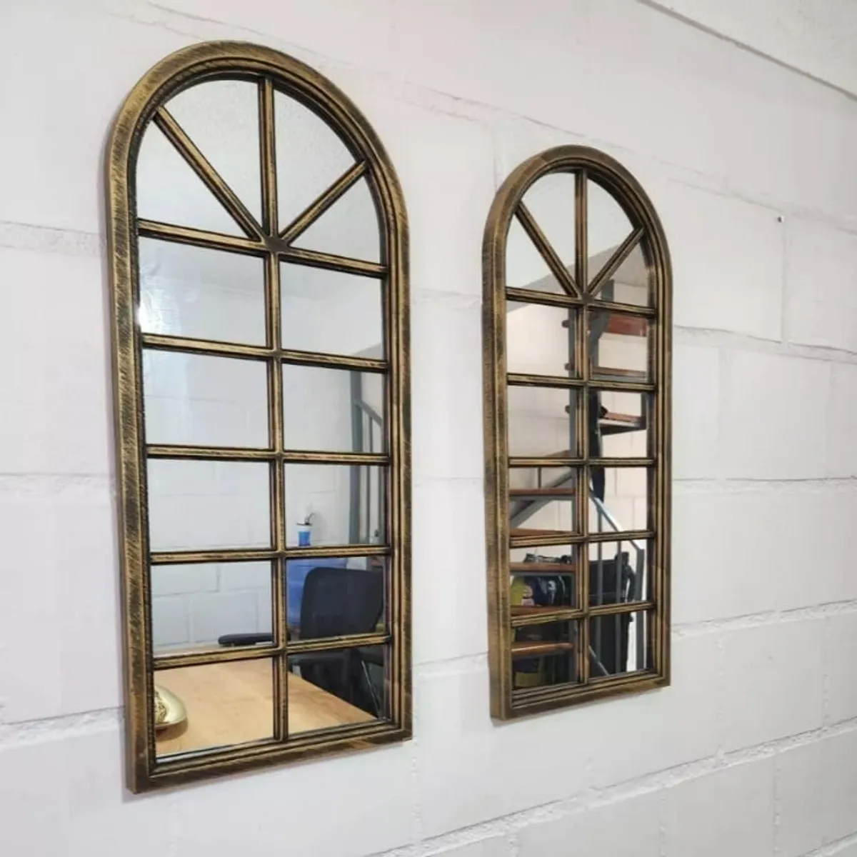 GENERICO - Espejo Ventana Vintage para Pared