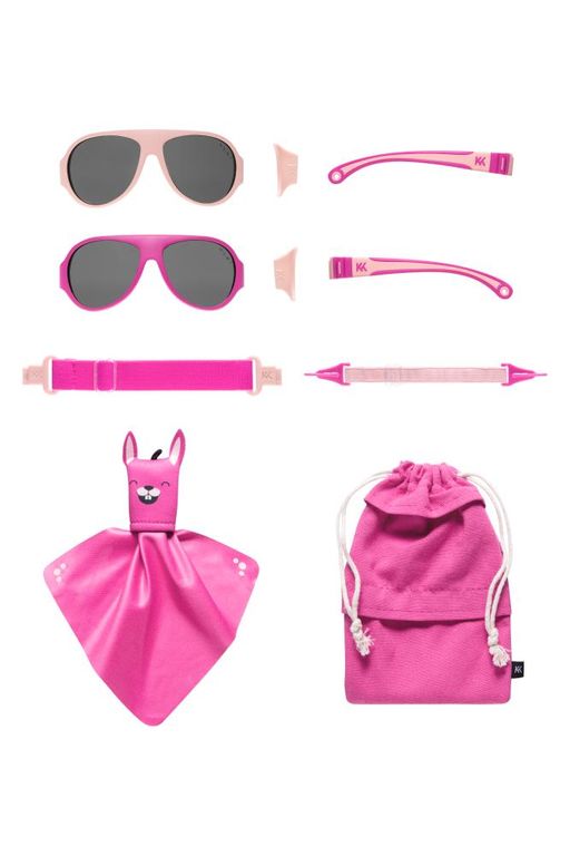 Lentes de Sol para Ninos - Click & Change - 2-5 anos - Rosa Rosa 4-6 ANOS