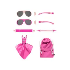 MOKKI - Lentes de Sol para Niños - Click & Change - 2-5 años - Rosa