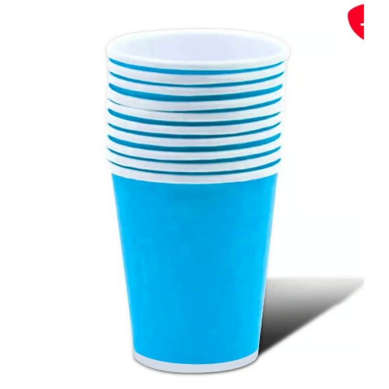 GENERICO - Vaso Carton Celeste 87*75*53 20 Unidades