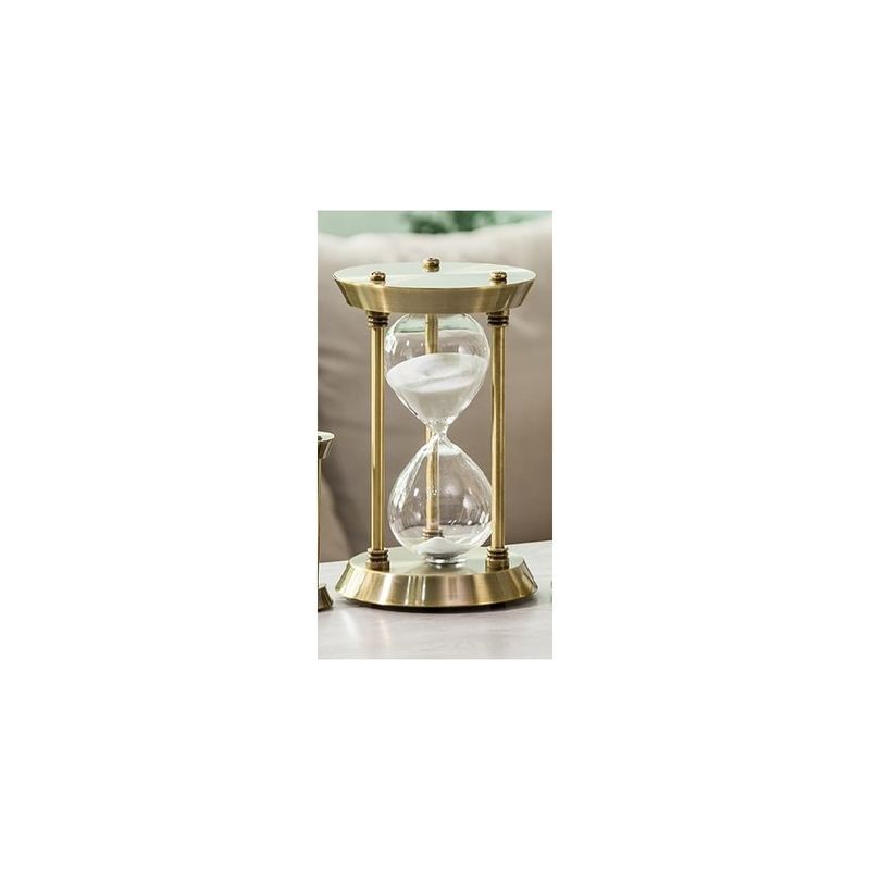 CAP DOR - Reloj de Arena Decorativo 15 minutos