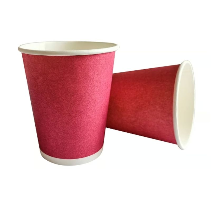 GENERICO - Vaso Carton Morado 20 Unidades 87x75x53mm