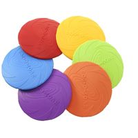 Frisbee de 18cm Mascotas Perro Resistente Verde