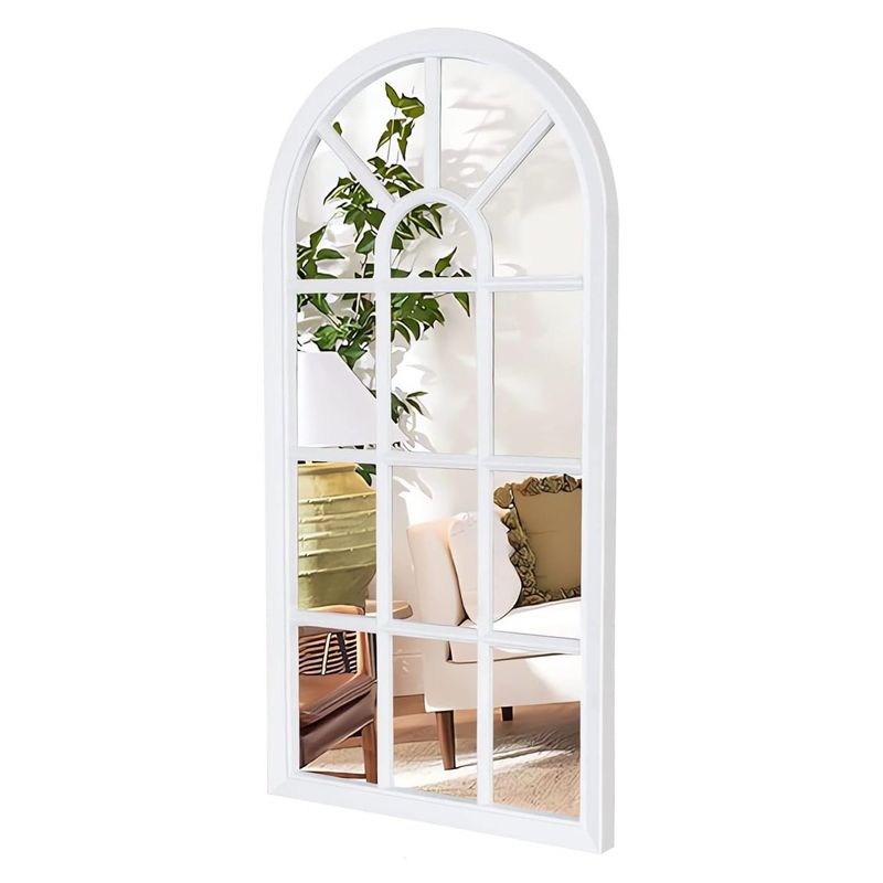 GENERICO - Espejo Catedral Ventana Blanco para Pared
