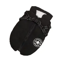 MASCO TODO - Parka Chaqueta Impermeable Perro Talla S Negro